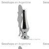 Plug anal con joya roja medium